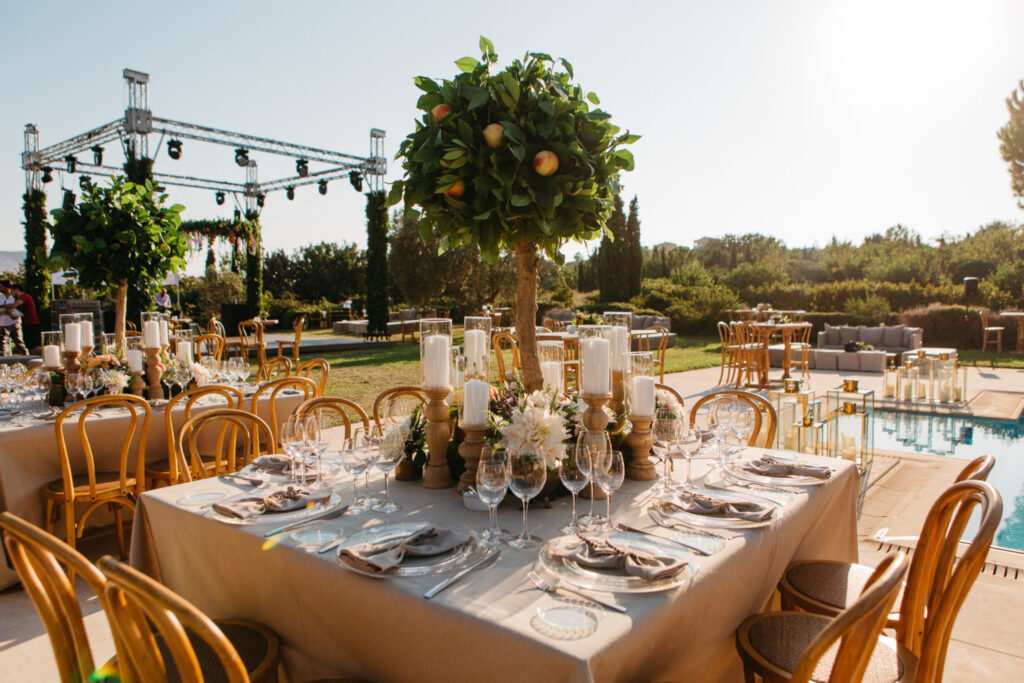 Wedding in Greece, Event planner in Greece, Event planner in Athens, Wedding in Athens, Destination wedding in Greece, Best event planners in Greece, Luxury wedding in Athens, Wedding flowers, Wedding party, Wedding Reception, Peach wedding, Countryside wedding