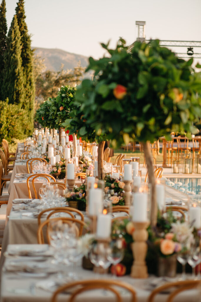 Wedding in Greece, Event planner in Greece, Event planner in Athens, Wedding in Athens, Destination wedding in Greece, Best event planners in Greece, Luxury wedding in Athens, Wedding flowers, Wedding party, Wedding Reception, Peach wedding, Countryside wedding