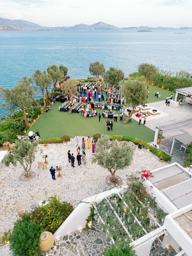 Wedding in Greece, Event planner in Greece, Event planner in Athens, Wedding in Athens, Destination wedding in Greece, Best event planners in Greece, Luxury wedding in Athenian Riviera, Wedding flowers, Wedding party, Wedding Reception, Midsummer night's dream wedding, Garden wedding, Seaside wedding in Athens, Floral design, Fairytale wedding, Island Art & Taste