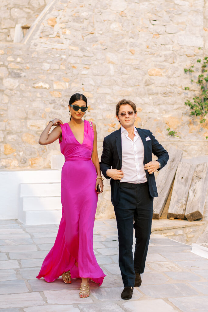 Wedding in Greece, Event planner in Greece, Event planner in Hydra, Wedding in Hydra, Destination wedding in Greece, Best event planners in Greece, Wedding flowers, Wedding party, Wedding Reception, Seaside wedding, Bougainvillea wedding