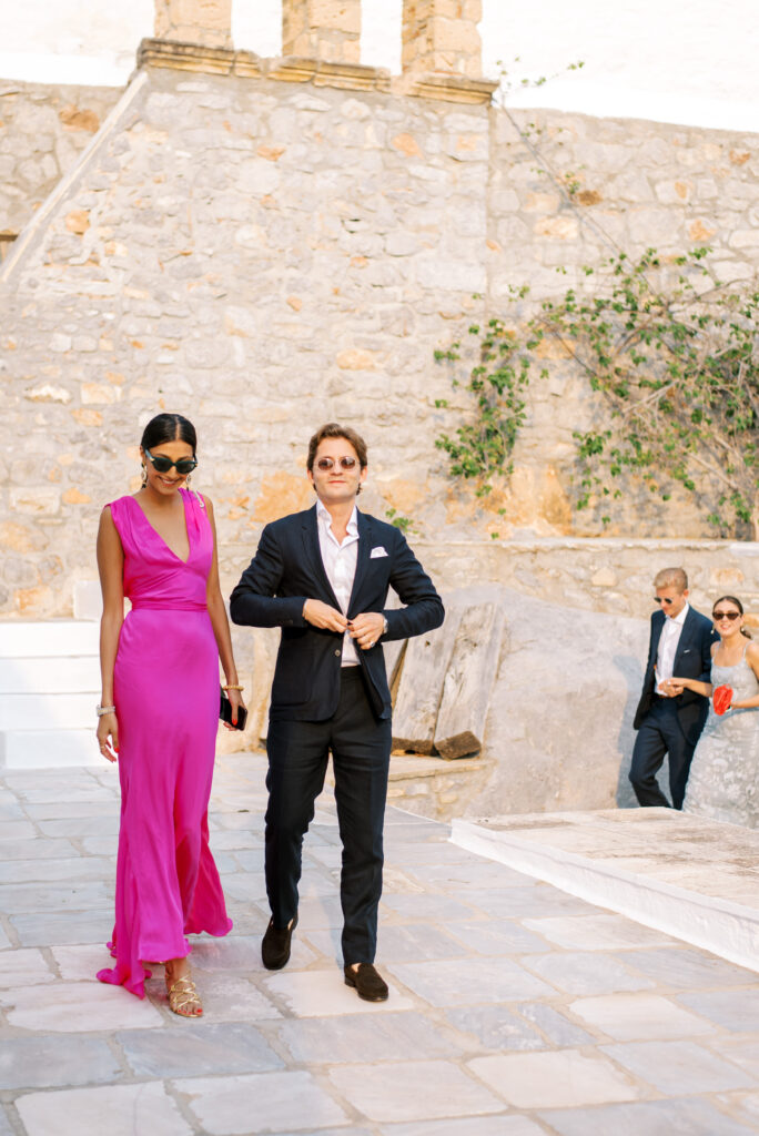 Wedding in Greece, Event planner in Greece, Event planner in Hydra, Wedding in Hydra, Destination wedding in Greece, Best event planners in Greece, Wedding flowers, Wedding party, Wedding Reception, Seaside wedding, Bougainvillea wedding