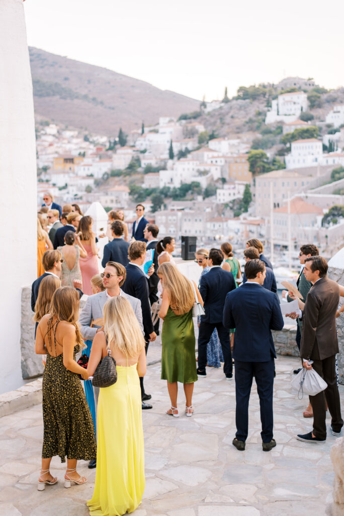 Wedding in Greece, Event planner in Greece, Event planner in Hydra, Wedding in Hydra, Destination wedding in Greece, Best event planners in Greece, Wedding flowers, Wedding party, Wedding Reception, Seaside wedding, Bougainvillea wedding