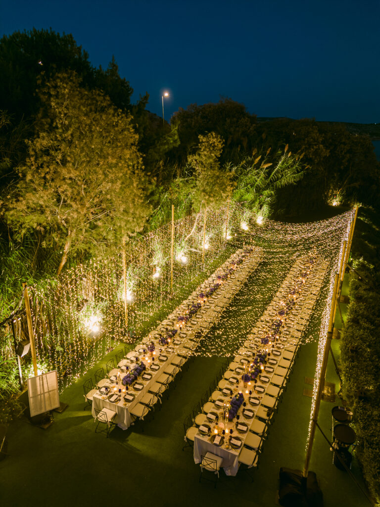 Wedding in Greece, Event planner in Greece, Event planner in Athens, Wedding in Athens, Destination wedding in Greece, Best event planners in Greece, Luxury wedding in Athenian Riviera, Wedding flowers, Wedding party, Wedding Reception, Hydrangeas weddings, Blue Hydrangeas wedding, Tulips wedding, Blue wedding in Athens, Floral design, All blue wedding, Wedding ceremony arch, Fairy lights canopy, Island Art & Taste