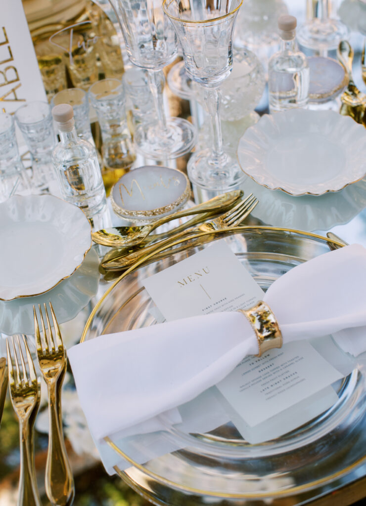 Wedding in Greece, Event planner in Greece, Event planner in Athens, Wedding in Athens, Destination wedding in Greece, Best event planners in Greece, Luxury wedding in Athenian Riviera, Wedding flowers, Wedding party, Wedding Reception, Lake Vouliagmeni, Mirrors, Orchids wedding, All white wedding in Athens, Floral design