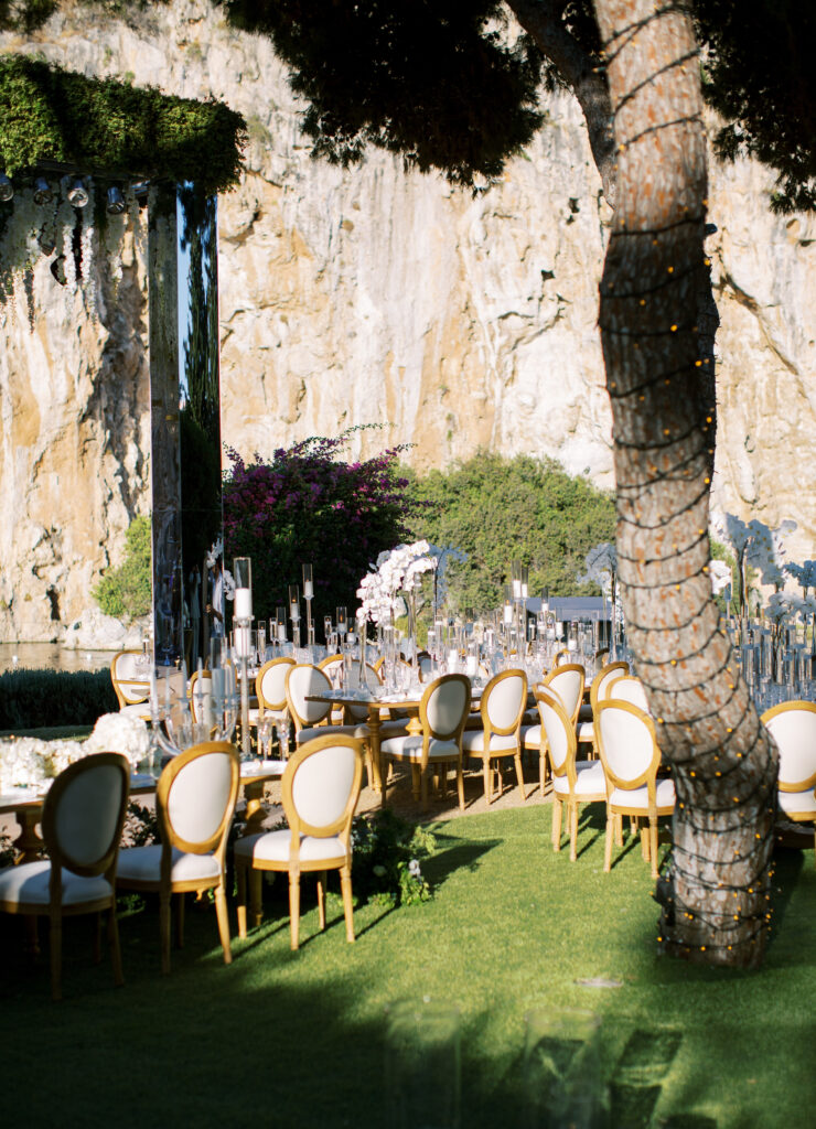 Wedding in Greece, Event planner in Greece, Event planner in Athens, Wedding in Athens, Destination wedding in Greece, Best event planners in Greece, Luxury wedding in Athenian Riviera, Wedding flowers, Wedding party, Wedding Reception, Lake Vouliagmeni, Mirrors, Orchids wedding, All white wedding in Athens, Floral design